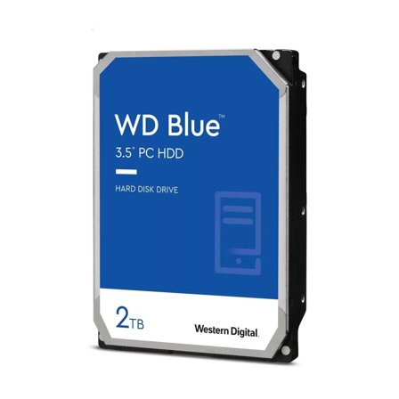 WD Blue WD20EZBX - harddisk - 2 TB - SATA 6Gb/s