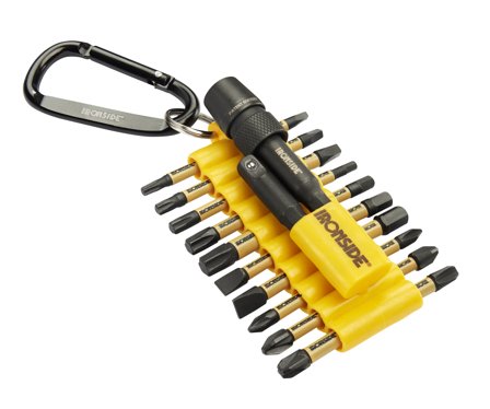 Ironside 201601 Bitssats 22 delar kraftbits, i hållare, Borra & mejsla