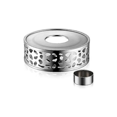 Premium Tekannavärmare För Glaskanna Och Annan Värmebeständig Servering Användning Rostfritt Stål Ljus Kaffe Te Värmare [FW]