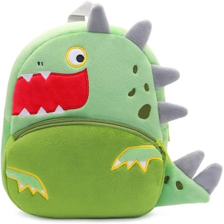 Tegneserie Dyre Ryggsekk, Søt Veske for Småbarn Søte Skolevesker for 3-6 År Gamle Barn, Gave til Førskolebarn Stor Munn Dinosaur