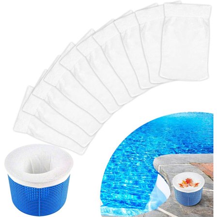 (10 st) Pool Skimmer Socks, Pool Skimmer Socks, Skimmerkorg, Poolfilter, Filterskydd, Förfilter för pool, Skimmer Socks, Pool Skimmer Socks för