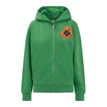 Kenzo Zip-throughs Grøn, Dame Striktrøjer og sweatere