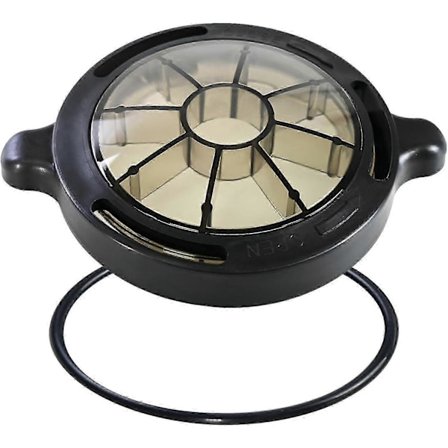 Uppgraderad Poolpumpkorglock - Ersättningslock för Poolpump Kompatibel med Splapool Pureline Deluxe, Passar 0,75 hk, 1 hk, 1,5 hk Pumpar med O-ring