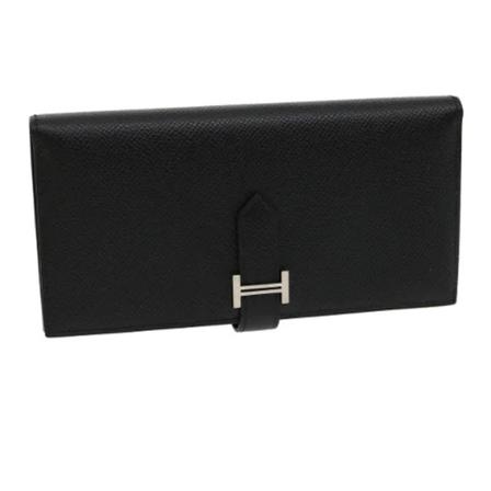 Hermès Vintage, Pre-owned Leatherwallets Zwart, Dames, Maat:ONE Size,stof