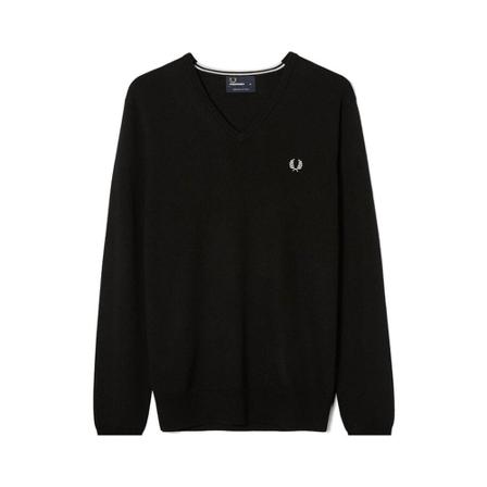 Fred Perry Sweater Sort, Herre