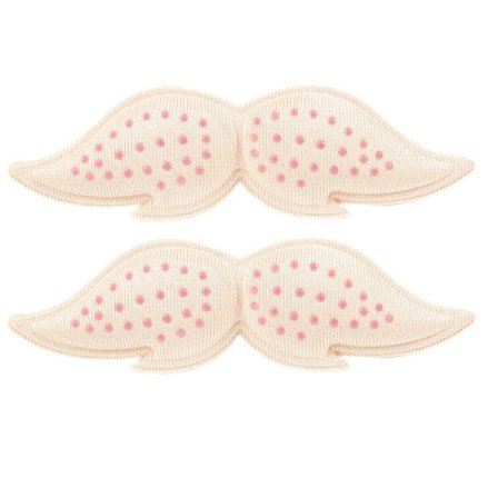 2 par svamp hæl grips liner puder, selvklæbende hæl puder til kvinder høje hæle, kompatibel med forskellige sko Beige