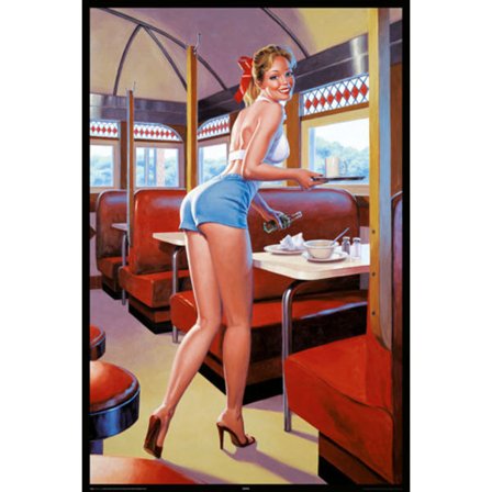 Diner Woman - Hildebrandt Pin-Up