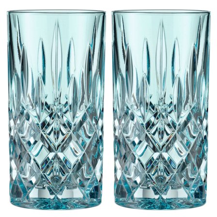 Nachtmann Noblesse longdrinkglass, aqua, 2 stk