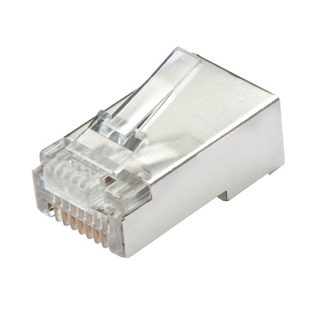 Lindy 62406 wire connector RJ-45 Transparent Factory Sealed