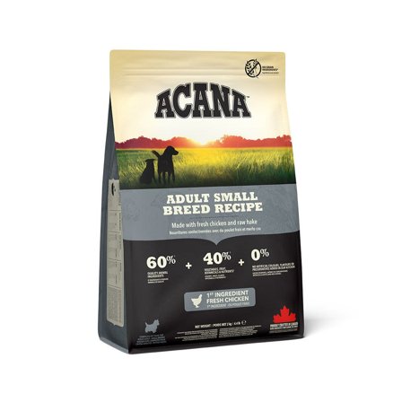 Acana Cane Adult Small Breed Crocchette Pollame e Passera del