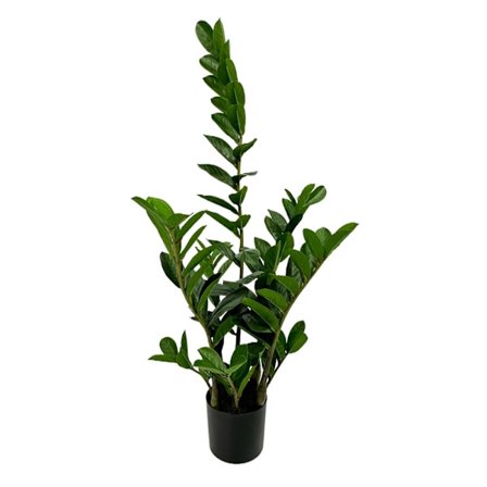 Zamia-tekokasvi ruukussa, 85 cm, vihreä PVC