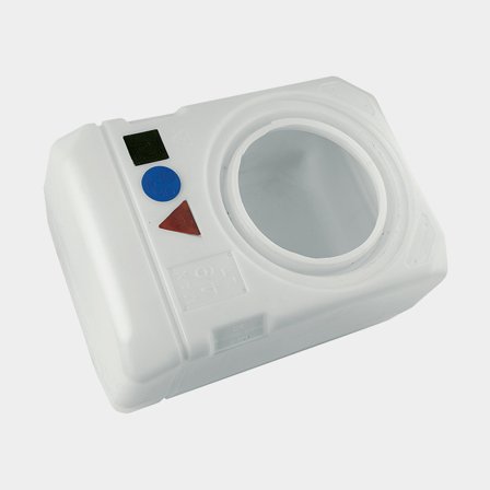 Tanque de combustible, agua y séptico / tanque de aguas grises Nuova Rade Diablo Smart Tank, 108 litros, sin tapa, 1100 x 360 x 305 mm, HDPE (