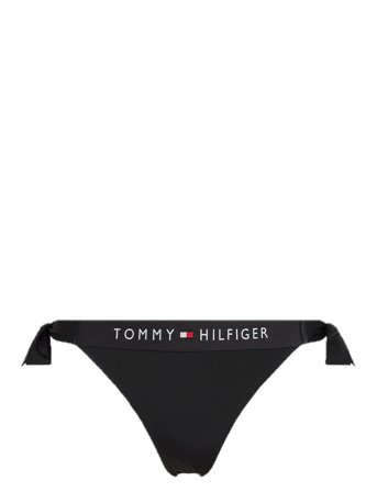 Cheeky Side Tie Bikini Black Tommy Hilfiger