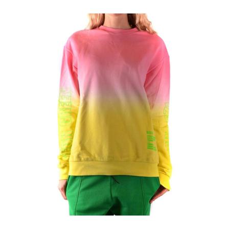 Msgm, Sweatshirt Żółty, Kobieta, Rozmiar: S