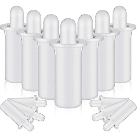 40 Stk. Reparationsstifter til Vinduesklapper Fjederbelastede Reparationsstifter Erstatningsstifter Plantage Vinduesklappe Stifter Til Vinduer, Hvid