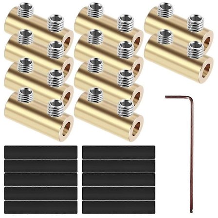 10 stk. ledningsforbindelsesmøtriksæt 80A kobber splejsningsledningsforbindelse vandtæt kredsløbsledningsforbindelsesterminal