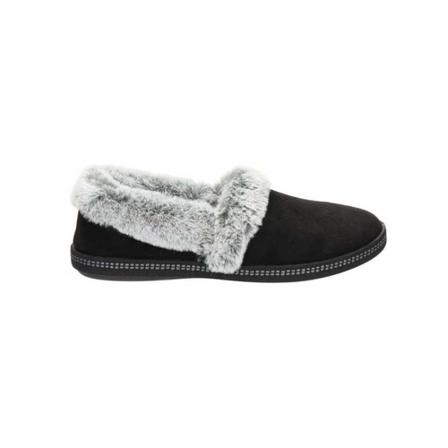 Skechers damespantoffel cozy campfire , Zwart , Dames , Maat: 36 EU Pantoffels