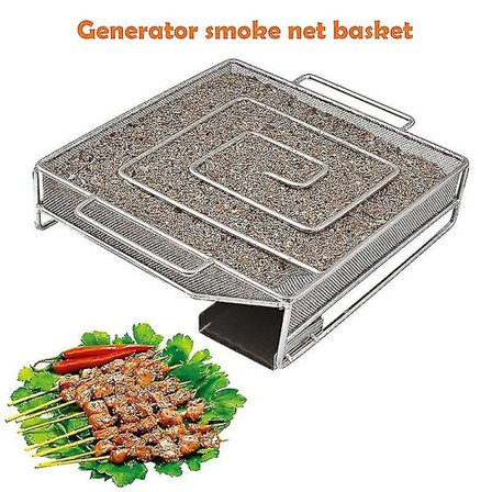 Kylmäsavugeneraattori Grilli BBQ Grillaus Ruoanlaittovälineet Savustin Mini Generator Box X