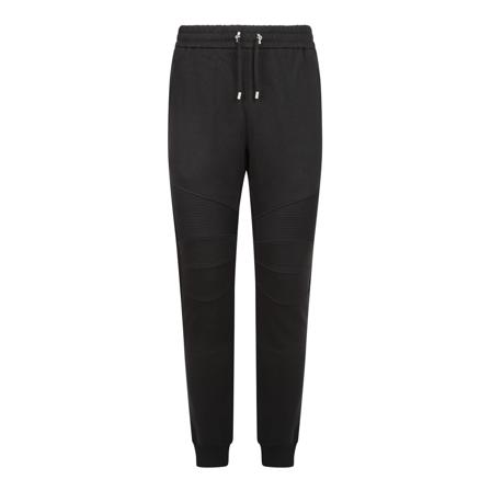 Balmain, Cotton Jogger Czarny, Mężczyzna, Rozmiar: XL
