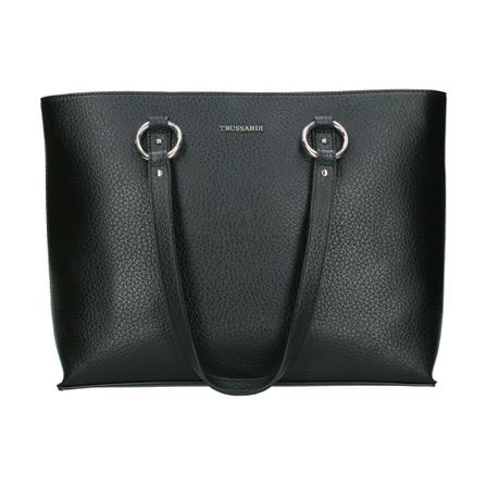 Trussardi, Tote Bags Zwart, Dames, Maat:ONE Size