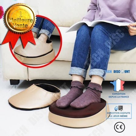 TD Complete Foot Massager Uppvärmd massagemaskin lugnar muskeltrötthet