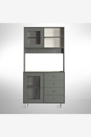 Hanah Home - Skåp för flera ändamål Grano - Grå - Skåp - Från Homeroom