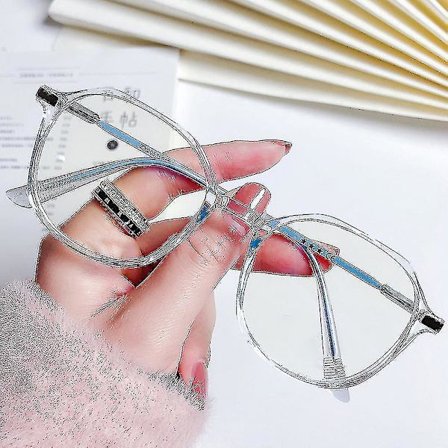 Blålysbriller for barn, gutter og jenter - Lesebriller, dataspillbriller