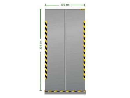 Jalema Skyddsskärm roll-up 1000x2000 mm - Lyreco - Kontorsmöbler och inredning - Skärmar - Bordsskärmar