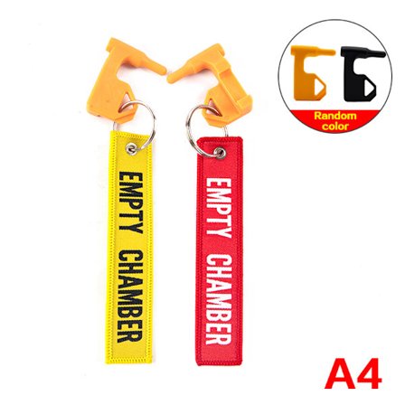 Universal Chamber Safety Flag Inbyggd Flathead Tool Rail Adapt