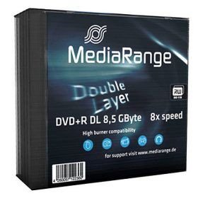 MediaRange DVD+R DL x 5 - 8.5 GB - lagringsmedier