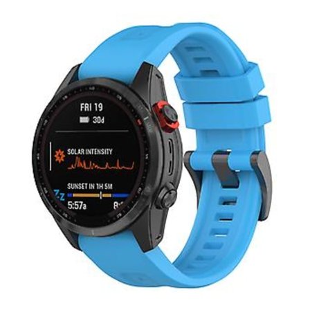 Silikoninen ranneke Garmin Fenix 7S:lle (taivaansininen)