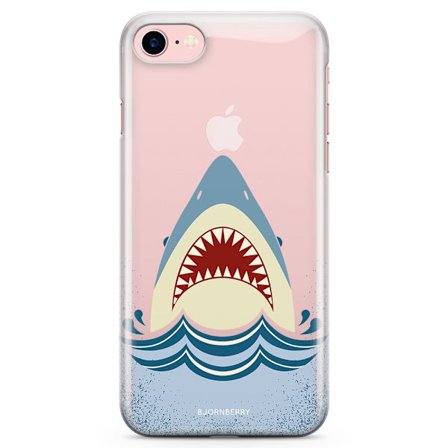 Bjornberry iPhone 7 TPU Skal - Hajen