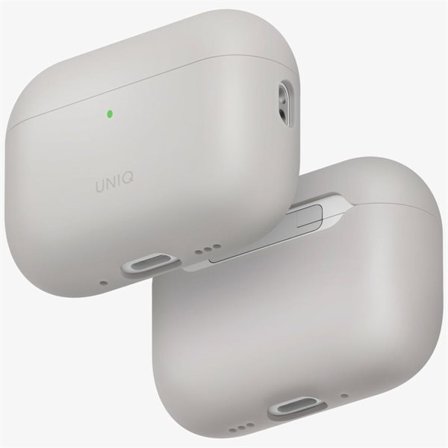 Uniq Lino silikonfodral för AirPods Pro - Beige