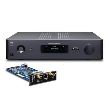 NAD C 389 + NAD MDC2 BluOS-D Stereoversterker met streaming