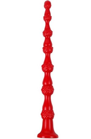 FUKR Langer Dildo Perlen Reptil 54cm
