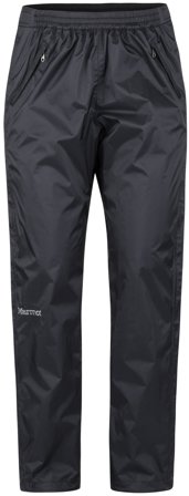 Marmot PreCip Eco Full Zip naisten sadehousut, musta