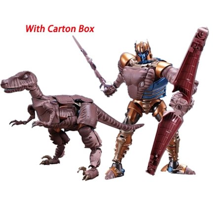 Takara Tomy Transformation KO Mp41 Bw Beast Wars Superhelte Kriger Dinosaur Mp-41 Dinobot Tyrannosaurus Action Figur Legetøjsgave