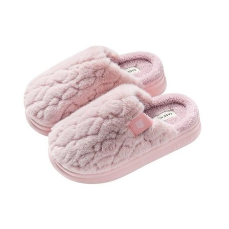 New Thick Anti-Slip Thick Sole Cotton Slippers for Women