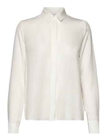 Mia Shirt Langermet Skjorte Hvit Ahlvar Gallery*Betinget Tilbud