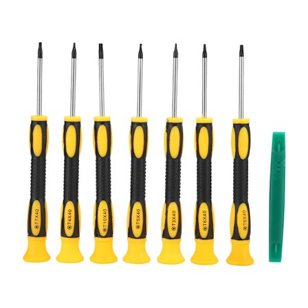 8 stk. Spilkonsol Fjernelsesværktøj Skruetrækkersæt til Switch/Xbox360 Tilbehør