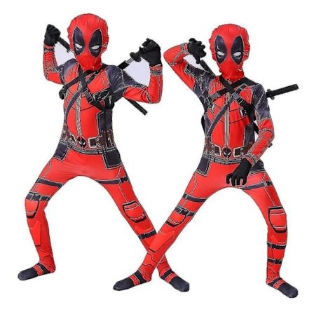 Kids Deadpool Superhero Halloween Party Cosplay Costume