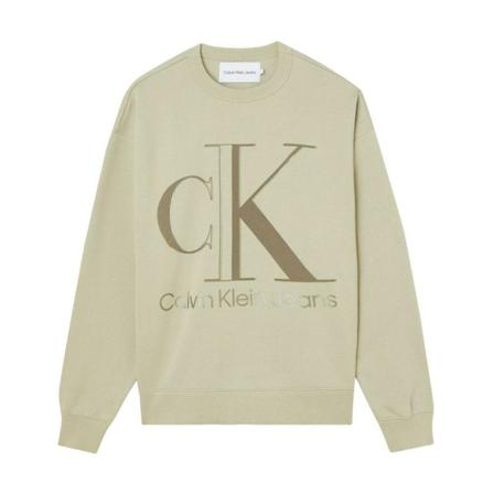 Calvin Klein Sweatshirt , Beige , Heren , Maat: S