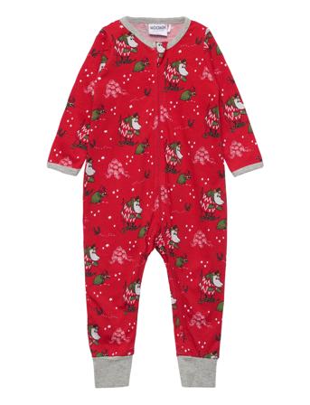 Sorry-Oo Pyjamas B Pyjamas Sie Jumpsuit Rød Martinex*Betinget Tilbud