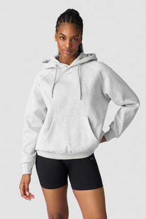 ICANIWILL - Everyday Hoodie Wmn Light Grey Melange - Damer - Træningstøj fra ICIW