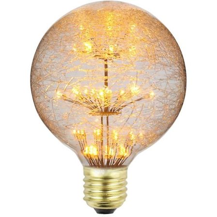 Fireword Moon Rgb Led-lamppu E27 Lämmin valkoinen 3w 220 / 240v, Lasi, E27, 3.00w 230.00