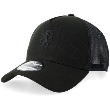 New Era - Football Svart trucker Keps - Hatstore Exclusive x Chelsea 9FORTY A-frame Trucker @ Hatstore