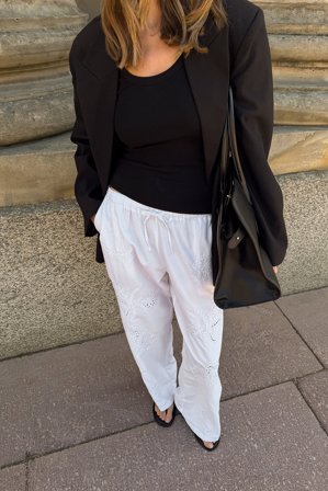 NA-KD Basic Tank-top côtelé - Top basique - Noir - XS