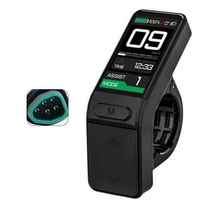 SW102/T LCD Display Elcykel LCD Meter til Bafang Motorer