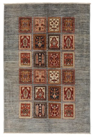 Classic Afghan Fine Rug Oriental Dark Yellow/Brown (Wool, Afghanistan)
