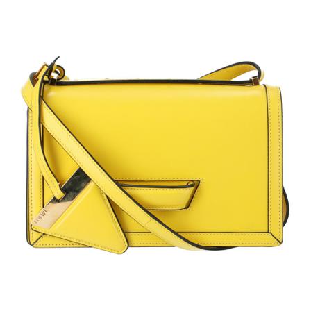 Loewe Pre-owned, Crossbody Geel, Dames, Maat:ONE Size